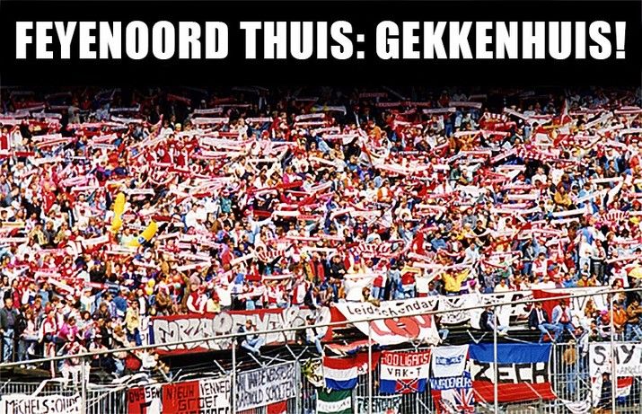 Oproep: Feyenoord-thuis, gekkenhuis!