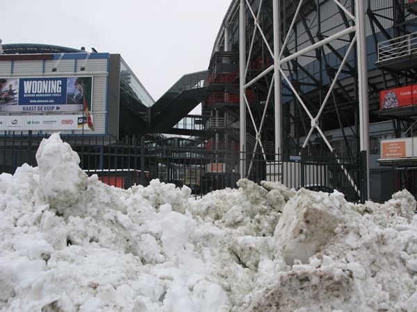 Werkzaamheden bij De Kuip in volle gang (fotoverslag)