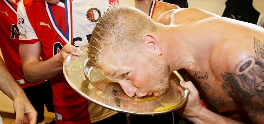 ''Ik ging altijd naar de Kuip en opeens stond ik zelf op 't veld''