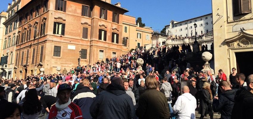 Foto's | Feyenoord in Rome!