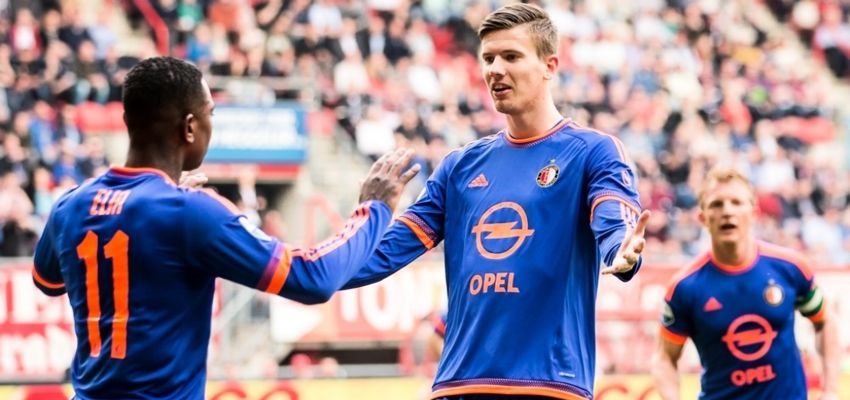 Feyenoord doet goede zaken met zege op FC Twente
