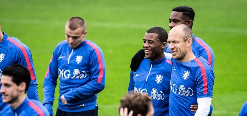Feyenoorders trainen voluit met Oranje