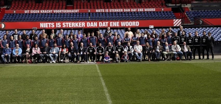 ''Niet verwacht dat we zó dicht bij de spelers zouden komen''