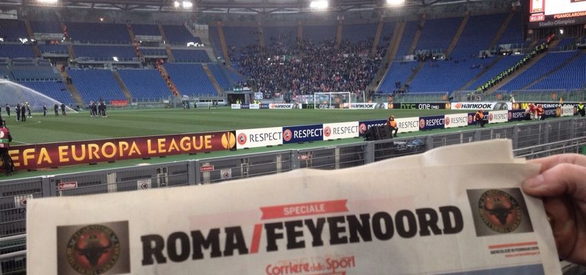 Foto's | Feyenoord in Rome!