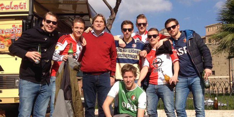 Foto's | Feyenoord in Rome!