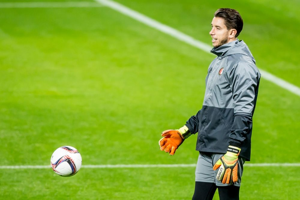 FOTO'S | Feyenoord werkt training af in Old Trafford