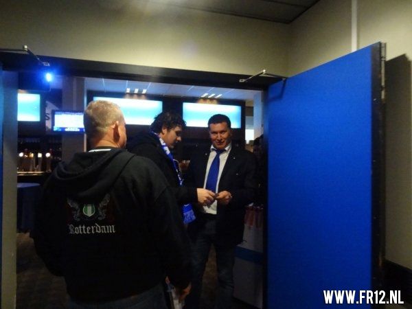 Feyenoorders op bezoek bij Mario Been