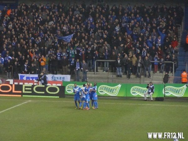 Feyenoorders op bezoek bij Mario Been