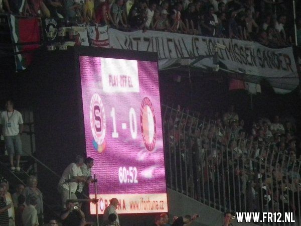 Wedstrijdverslag Sparta Praag-Feyenoord