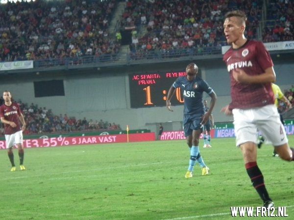 Wedstrijdverslag Sparta Praag-Feyenoord