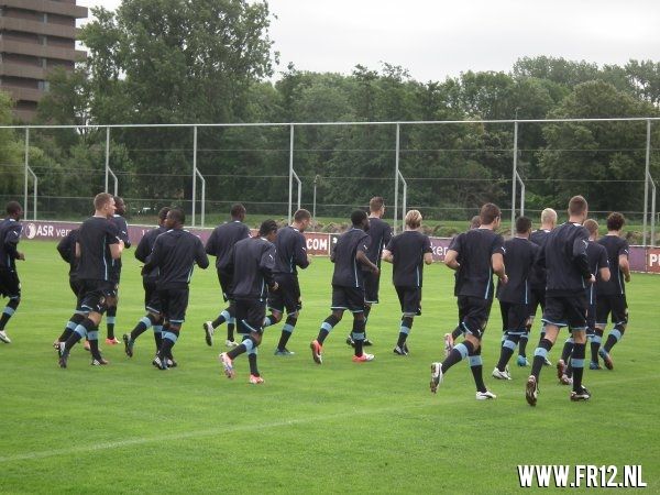 Vrijdag ochtend training