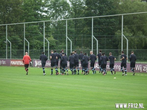 Vrijdag ochtend training