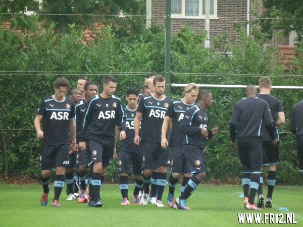 Vrijdag ochtend training