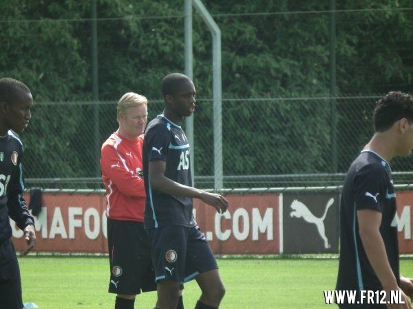 Vrijdag ochtend training