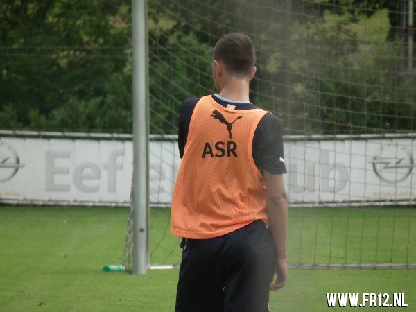 Vrijdag ochtend training