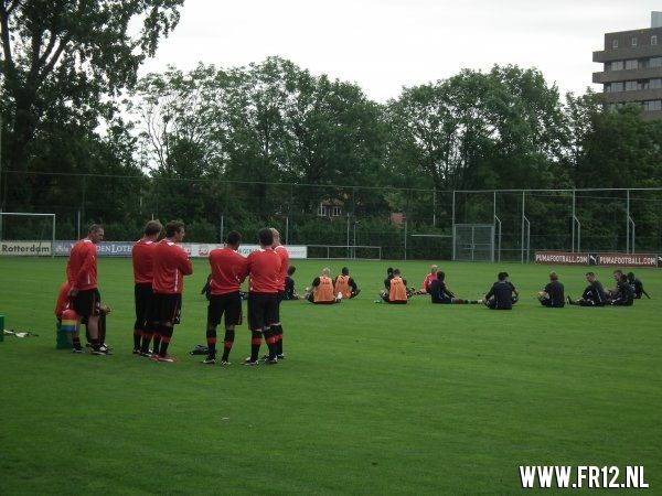 Vrijdag ochtend training