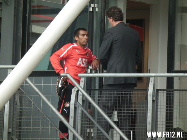 Vrijdag ochtend training