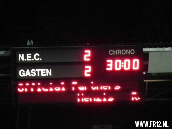 NEC - Feyenoord, KNVB beker