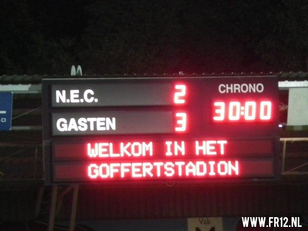 NEC - Feyenoord, KNVB beker