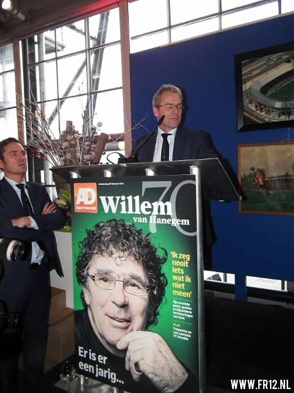 Verjaardagsfeest Willem van Hanegem