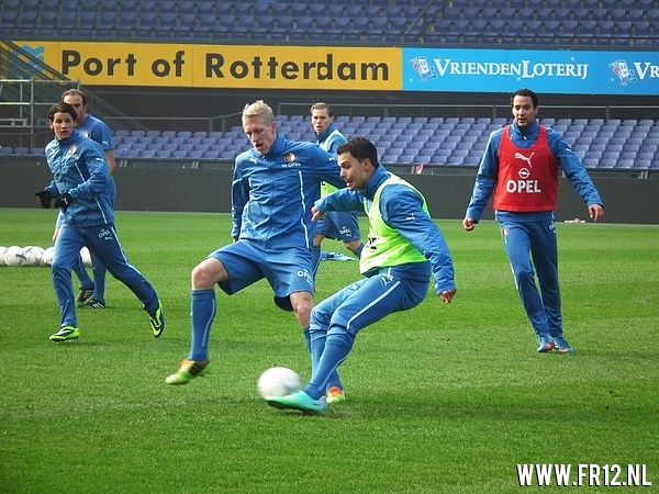 Laatste training voor o2o in een sfeervolle kuip