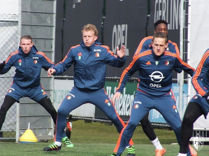 Fotoverslag woensdagmiddag training