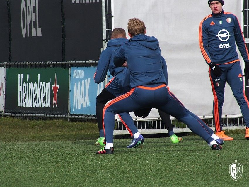 Fotoverslag woensdagmiddag training