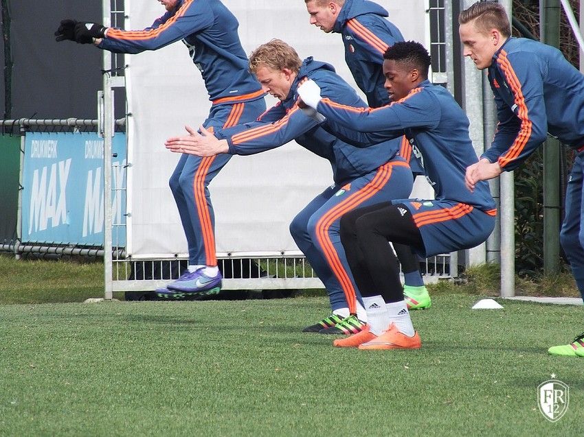 Fotoverslag woensdagmiddag training