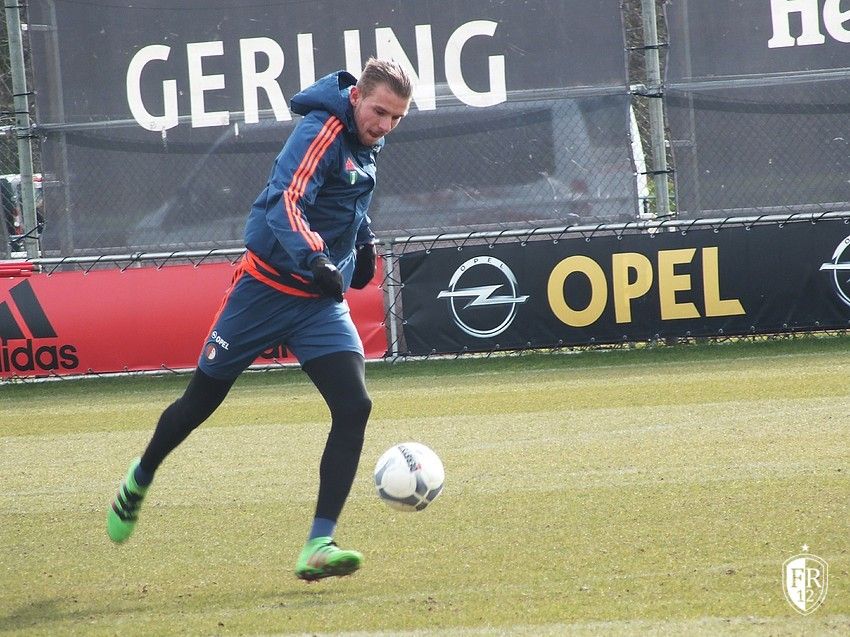 Fotoverslag woensdagmiddag training