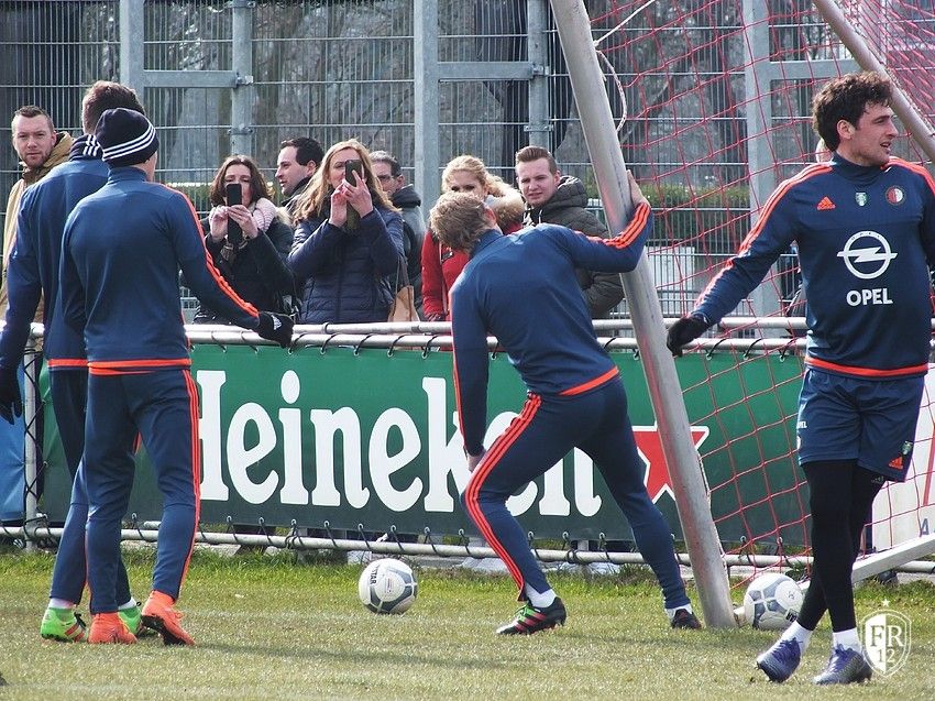 Fotoverslag woensdagmiddag training