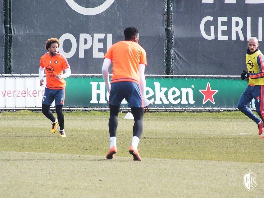 Fotoverslag woensdagmiddag training