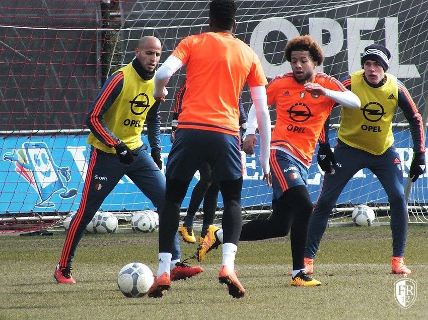 Fotoverslag woensdagmiddag training
