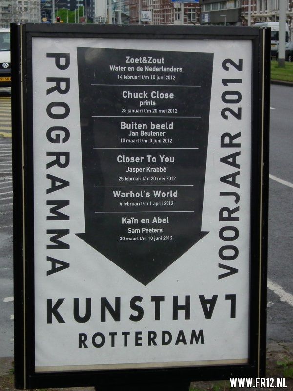 Kunsthal Rotterdam met Stefan de Vrij fotoverslag