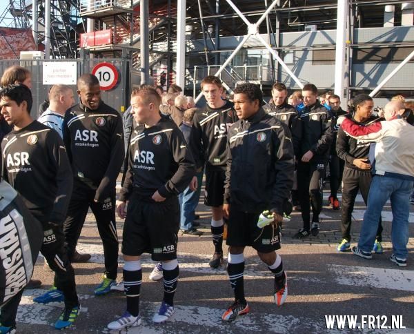 Laatste training voor 020 - Feyenoord