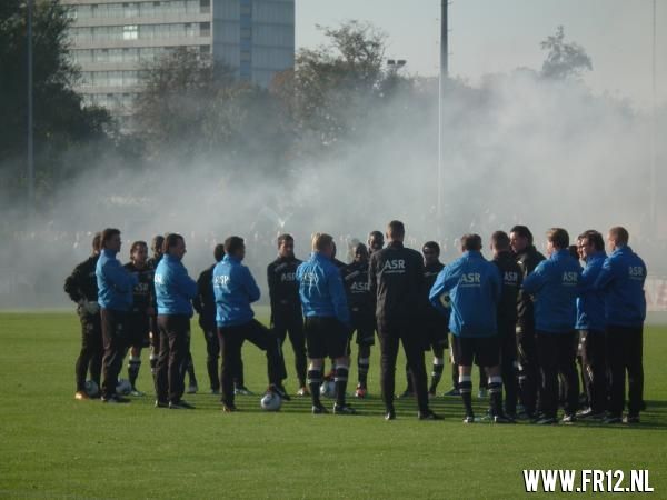 Laatste training voor 020 - Feyenoord