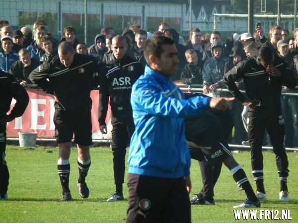 Laatste training voor 020 - Feyenoord