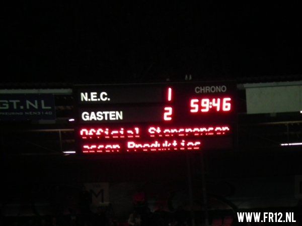 NEC - Feyenoord, KNVB beker
