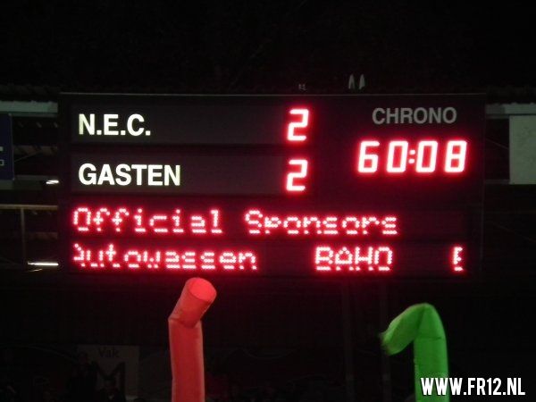 NEC - Feyenoord, KNVB beker