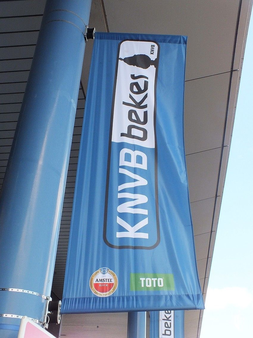 Voorbereidingen KNVB bekerfinale