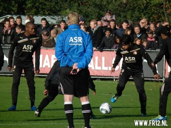 Laatste training voor 020 - Feyenoord