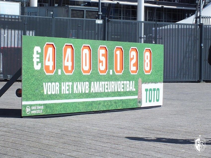 Voorbereidingen KNVB bekerfinale