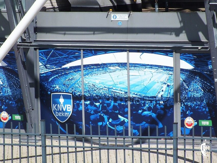 Voorbereidingen KNVB bekerfinale