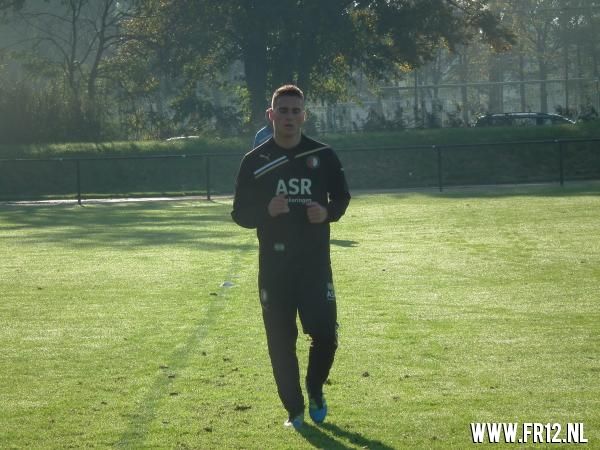 Laatste training voor 020 - Feyenoord