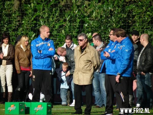 Laatste training voor 020 - Feyenoord
