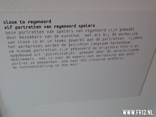Kunsthal Rotterdam met Stefan de Vrij fotoverslag