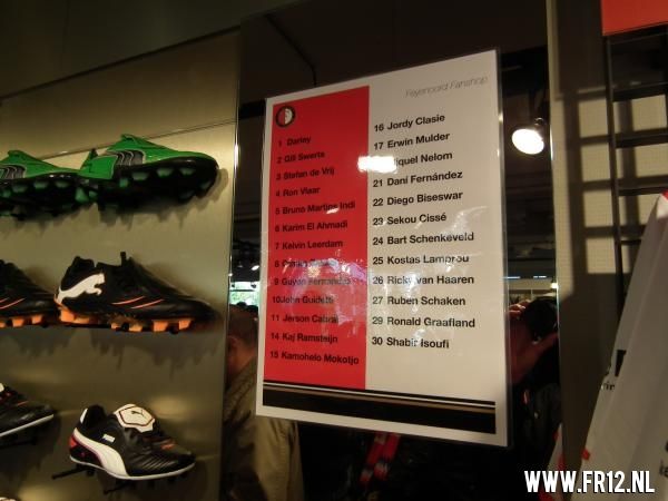 Laatste training voor 020 - Feyenoord