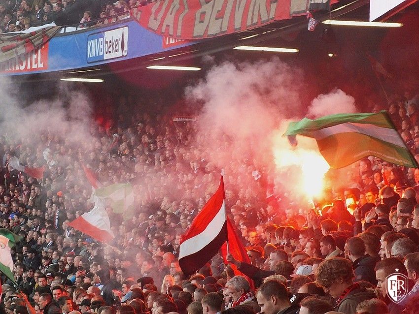 Bekerfinale Feyenoord-FC Utrecht