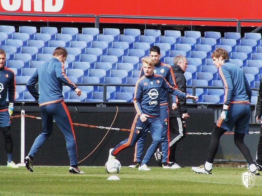 Zaterdagmiddag training