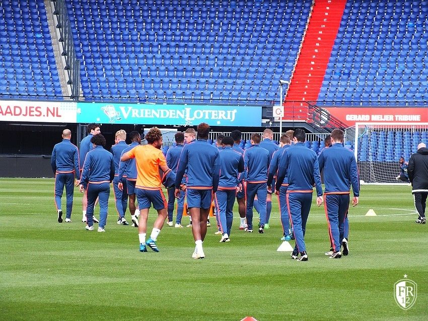 Zaterdagmiddag training