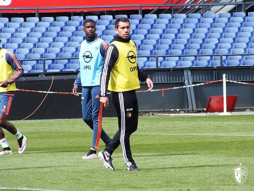 Zaterdagmiddag training